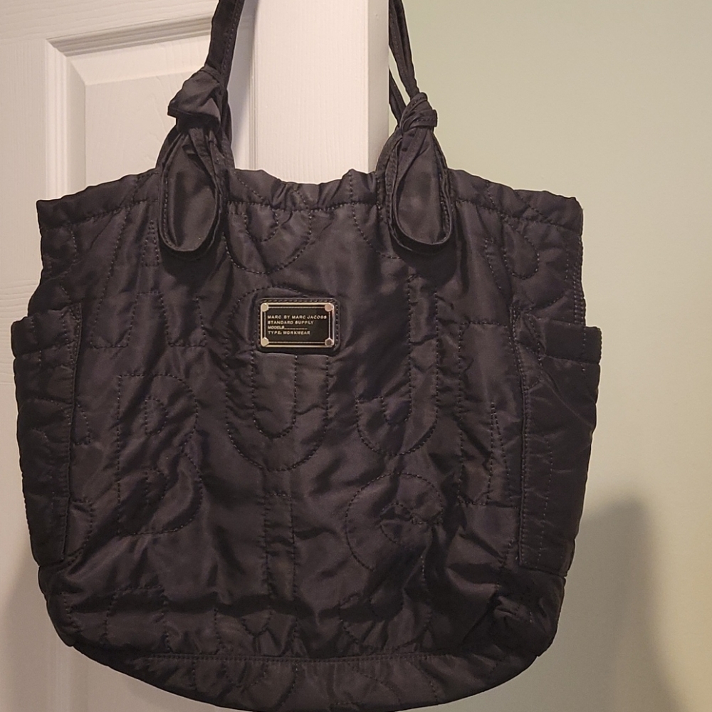 Marc Jacob Quilted Nylon Tote Large